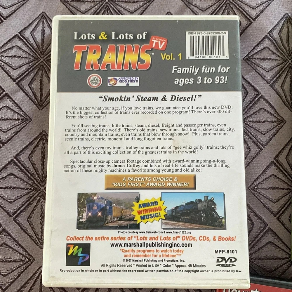 Train DVDs
